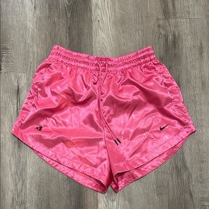 Nike Women's Vibrant Pink Athletic Shorts